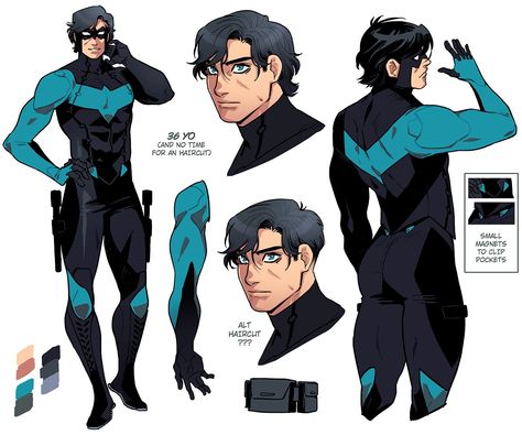 Nightwing Art, Batman Concept, Super Hero Outfits, Batman Funny, Arte Dc Comics, Batman Comic Art, Dc Comics Artwork, Superhero Characters, Dc Memes