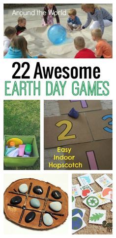 Looking for some fun ideas to celebrate Earth Day?  Check out these 22 awesome Earth Day Games for kids. #10 will get your kids moving! Earth And Environment Preschool, Earth Day Pe Games, Caring For The Environment Activities Preschool, Earth Day Physical Activities, Earth Day Games For Kids, Earth Day Games Preschool, Earth Day Activities Kindergarten, Earth Day Gross Motor Activities, Earth Week Activities