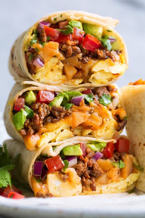 Breakfast Burrito Sausage, Breakfast Burritos For Dinner, Mexican Breakfast Burritos Potatoes, The Best Breakfast Burritos, Mexican Breakfast Burritos Chorizo, Loaded Breakfast Burritos, Breakfast Burritos Chorizo, Egg Burrito Breakfast, Breakfast Burritos With Potatoes