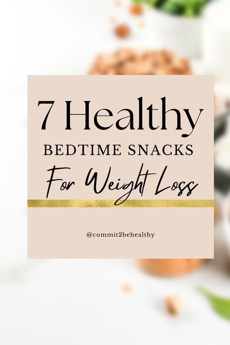 Healthy Snacks To Eat Before Bed | If you're looking for healthy bedtime snacks to improve sleep and help with weight loss, this post has simple snacks that will hit the spot. We've curated a mix of ideas including low carb snacks, low calorie snacks, high protein snacks, and everything in between. These snacks for weight loss will help build muscle, satisfy sugar cravings, prevent you from overeating, promote good sleep, and help you stick with your healthy eating goals! Healthy Late Night Snacks Bedtime, Snacks Low Calorie, Snacks High Protein, Healthy Snacks To Eat, Snacks Before Bed, Snacks To Eat, Healthy Late Night Snacks, Night Time Snacks, Simple Snacks