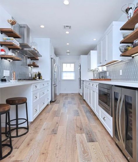 Galley Kitchen With Bar Seating, Extended Galley Kitchen, Galley Kitchen With Seating Area, Galley Kitchen Seating, Galley Kitchen With Seating, Galley Kitchen With Island Layout, Galley Kitchen Pantry, Galley Kitchen With Island, Bar With Seating