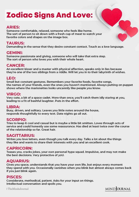 Discover the kind of lovers you come across based on your zodiac sign. Zodiac Signs As Lovers, Zodiac Matches, Birth Signs, Gemini Traits, Taurus Traits, Aries Traits, Libra Traits, Virgo Traits, Leo Traits