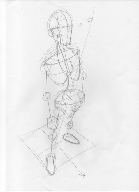 Perspective Sketch, Perspective Drawing Lessons, Human Anatomy Drawing, Human Figure Drawing, Human Anatomy Art, Perspective Art, Figure Sketching, Anatomy Drawing, Figure Drawing Reference