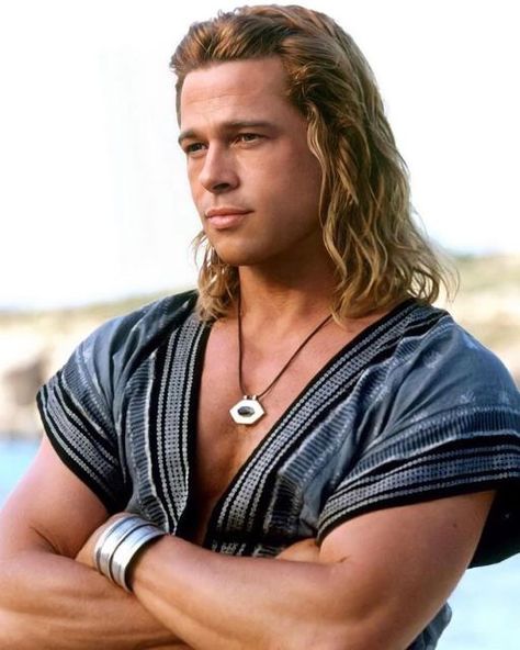 Brad Pitt on Instagram: "Achilles, Troy." Troy Film, Achilles Troy, Hector Troy, Troy Achilles, Brad Pitt Troy, Troy Movie, Brad Pitt Hair, Most Handsome Actors, Hair Reference