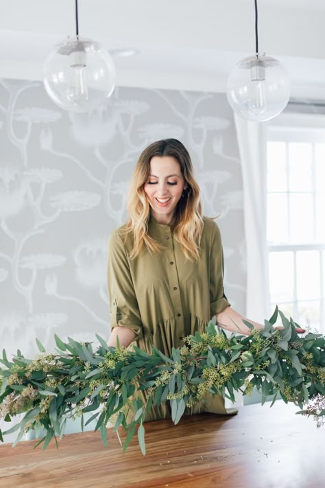 Diy Greenery Table Runner, Eucalyptus Table Centerpiece, Eucalyptus Christmas Table, Greenery Centerpiece Wedding Long Table, Eucalyptus Garland Christmas, Eucalyptus Christmas Garland, Diy Eucalyptus Garland, Wedding Greenery Garland, Eucalyptus Diy