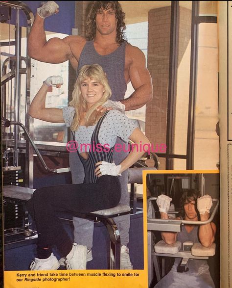 Von Erich Family, Golden Era Bodybuilding, Kerry Von Erich, The Boy Who Cried Wolf, Working Out At The Gym, Randy Savage, Von Erich, Ring Name, Professional Wrestling