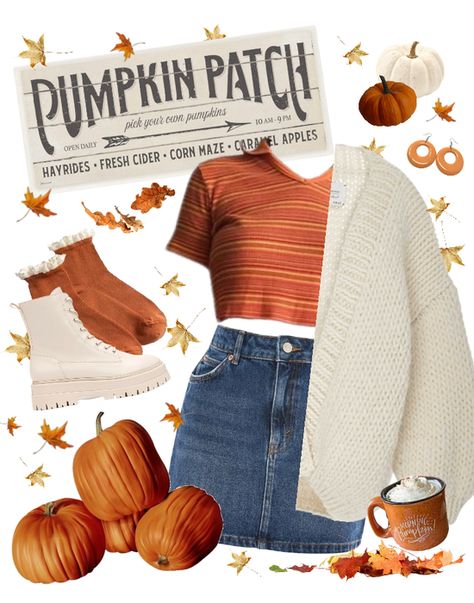 Marshalls Fall Outfits, Pumpkin Patch Outfit Aesthetic, Pumpkin Spice Outfit, Pumpkin Patch Outfits Women, October Outfits Halloween, October Outfits Casual, October Outfits Aesthetic, Pumpkin Patch Outfit Hot Weather, Pumpkin Patch Fits