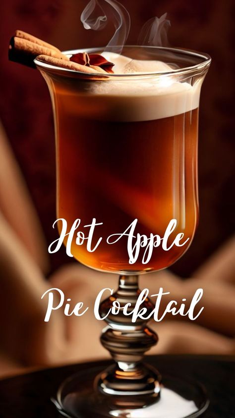 As the leaves turn golden and the air gets crisp, there’s nothing quite like wrapping your hands around a warm mug filled with a comforting drink. The Hot Apple Pie Cocktail is the perfect embodiment of autumn in a cup. With its delightful blend of apple cider, spices, and a touch of spirits, it’s a drink that warms you from the inside out. Hot Apple Pie Cocktail, Hot Apple Pie Drink, Hot Apple Pie Drink Alcohol, Warm Apple Cider Cocktail, Hot Apple Cider Alcohol Drinks, Apple Pie Drink Recipe, Apple Pie Drink Alcohol, Cider Alcohol Drinks, Cider Spices