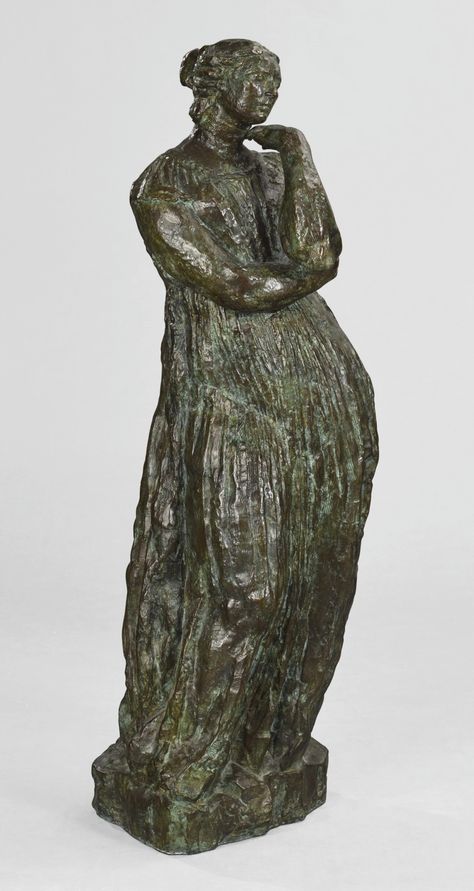 Émile-Antoine Bourdelle Estimate 40,000 - 60,000 USD Sold 168.750 USD BIDDING IS CLOSED Description Émile-Antoine Bourdelle Pénélope, sans fuseau et sans pied, modèle intermédiaire Antoine Bourdelle, Art Day, Garden Sculpture, Buddha Statue, Greek Statue, Modern Art, Auction, Statue, Sculpture