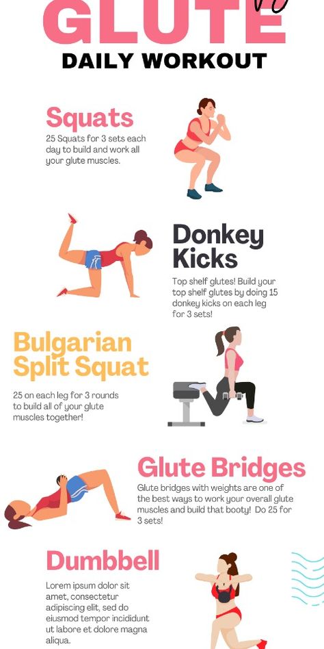 BEST Glute Exercises for a Baddie Booty🍑🍑🍑 How To Grow Glutes, Workout To Grow Glutes, Grow Glutes At Home, Leg Day Workout At Home, Glute Workout Plan, Peloton Workout Plan, Grow Your Glutes At Home, Grow My Glutes, Glutes Workout Plan