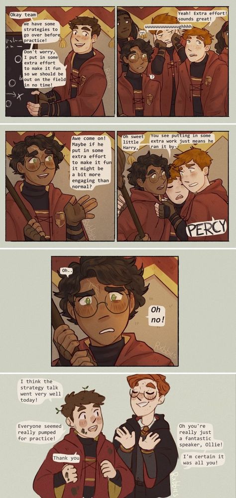 Art by @rxbbits on Insta Percy Weasley, Summer Child, Hp Harry Potter, Harry Potter Comics, Harry Potter Ships, Harry Potter Drawings, Harry Potter Headcannons, Harry Potter Fanfiction, Harry Potter Anime