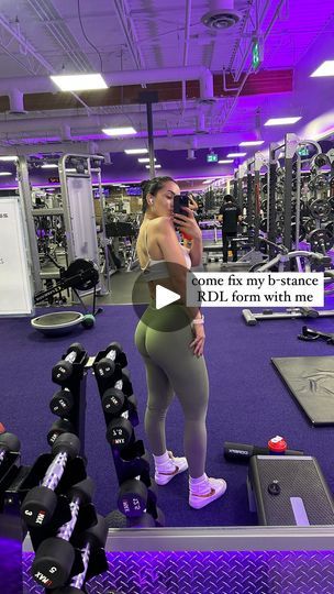 60K views · 7.3K reactions | Let’s chat all things B-Stance RDLS ✨⬇️ In lifting language, a b-stance just means you’re positioning your legs/feet in a staggered stance in order to bias one side more In a deadlift, the foot that’s in the front & fully planted is the WORKING leg, whereas the back foot that’s on the toes is the NON-WORKING leg and just there to help stabilize B-stance exercises are a great way to challenge yourself especially if you’re limited on load, can’t lift as heavy due to injury, have a glute imbalance that you’re trying to even out (you can do more sets/reps on the weaker side), or even just a fun way to spice up your training! B-stance RDLs also tend to be more ideal for hypertrophy (muscle building) compared to true single leg RDLs as they do have that element Glute Imbalance, Fitness Plan, Gym Inspo, Challenge Yourself, Muscle Building, Yoga Stretches, One Sided, Build Muscle, Do More