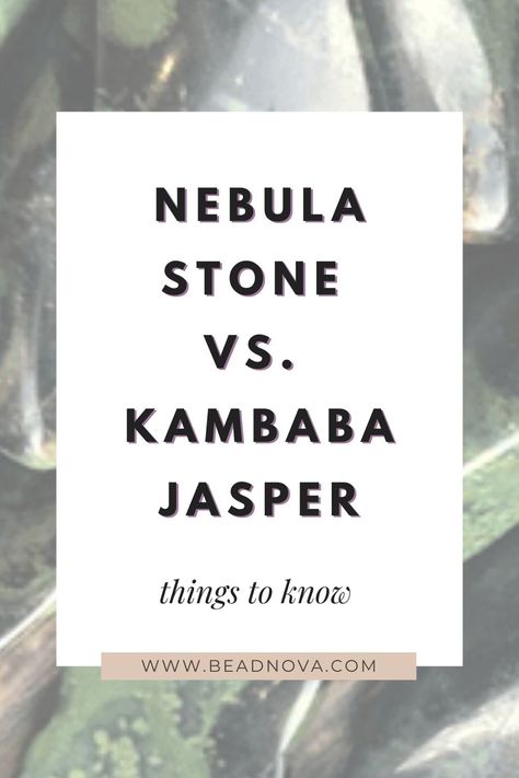 Nebula stone vs. Kambaba Jasper, do you know the differences? Nebula stone and kambaba jasper are often mistaken for each other. While there are similarities between their composition, these two are entirely different. Maligano Jasper Meaning, Different Types Of Jasper Stones, Jasper Types, Bumblebee Jasper Meaning, Kambaba Jasper, Things To Know, Things That, To Tell, Did You Know