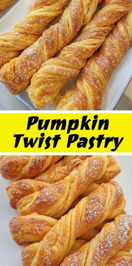 Pumpkin Pie Twists with Maple Glaze recipe for a delicious fall treat. Pumpkin Pie Twists Recipe, Pumpkin Kringle Recipe, Puff Pastry Pumpkin Recipes, Pumpkin Pie Twists, Maple Glaze Recipe, Kringle Recipe, Classic Pumpkin Pie, Autumn Baking, Puff Pastry Desserts