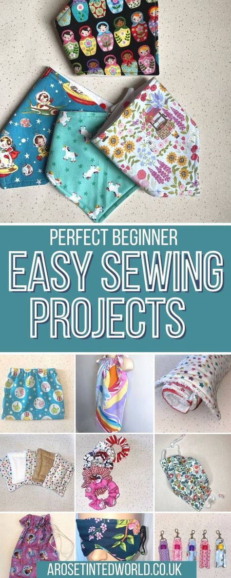 Easy Things To Sew, First Time Sewing, Beginner Sewing Projects, Things To Sew, Learning To Sew, First Sewing Projects, Hand Sewing Projects, Sewing To Sell, Sewing Projects Free