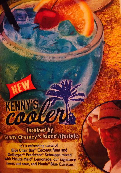 Kenny's Cooler Kenny’s Cooler Texas Roadhouse, Texas Roadhouse Kenny's Cooler Recipe, Kenny’s Cooler Recipe, Kennys Cooler Recipe, Kenny Cooler Drink Recipe, Mardi Gras Drinks, Yummy Cocktails, Hey Bartender, Alcholic Drinks