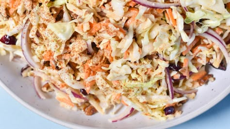 Thanksgiving Coleslaw, Thanksgiving Slaw, Classy Recipes, Salad Coleslaw, Standing Exercises, Potatoes And Veggies, Thanksgiving Planning, Thanksgiving Brunch, Savory Sides