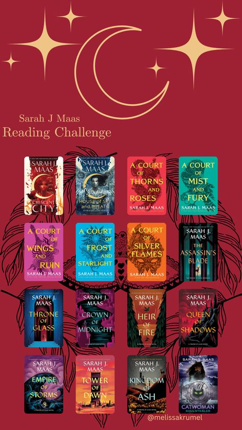 Order To Read Sarah J Maas Books, Sarah Maas Books, Sara J Maas Books, Sarah J Mass Reading Order, Sarah J Maas Books In Order, Popular Books To Read 2023, Acotar Fanart Rhysand, Smüt Books, Read Nook