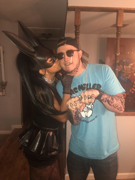 #arianagrande #macmiller #coupleshalloweencostumes Mac Miller And Ariana Grande Halloween, Mac Miller And Ariana Grande Costume, Mac Miller Costume, Mac Miller Y Ariana, Mac Miller And Ariana Grande, Halloween Inspo, Season Of The Witch, Mac Miller, Ariana Grande