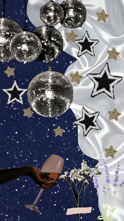 Fancy Aesthetic Wallpaper, Nye Backgrounds, Disco Collage, Disco Ball Background, Disco Ball Aesthetic, Malibu Nights, Disco Wallpaper, Disco Background, Fancy Aesthetic