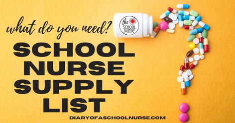 Decorating School Nurse Office, School Nurse Ideas Elementary, School Nurse Must Haves, Nurses Room School, School Nurse Supply List, School Nurse Resources, Middle School Nurse Office Decorations, School Nurse Decor, School Nurse Organization