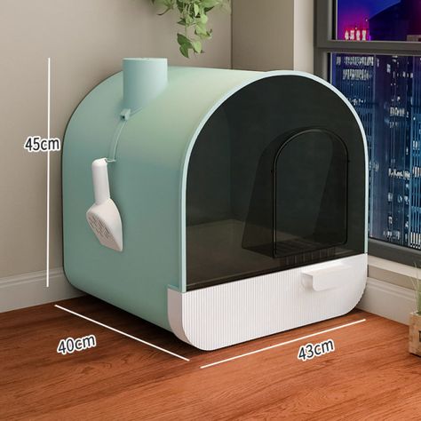 Fully Enclosed Cat Litter Box Oversized Deodorant Cat Toilet Internet Celebrity Drawer Cat Poop Basin Anti Sand Anti Splash|Cat Litter Boxes| - AliExpress Cat Toilet, Pet Bag, Clean Environment, Custom Socks, Bamboo Charcoal, Cat Litter Box, Cat Supplies, Cat Bowls, Animal House