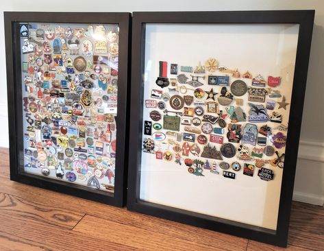 An overview of why I think enamel pins make the best travel souvenir. Travel Magnet Display Ideas, Enamel Pin Design, Picture Wall Living Room, Souvenir Display, Disney Pin Collections, Enamel Pin Display, Traditions To Start, Travel Wall Decor, Wet Felting Projects