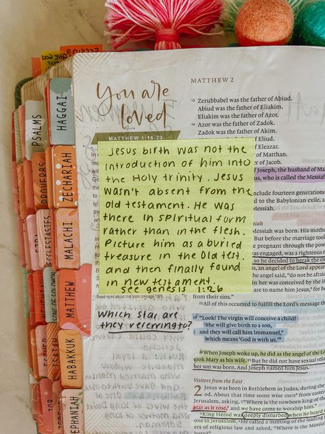 Bible Study Notes Matthew 1, Matthew 1 Bible Journaling, Bible Study Matthew, Bible Goals, Matthew Bible, Bible Journaling Ideas, Matthew 2, Bible Journals, Inspire Bible