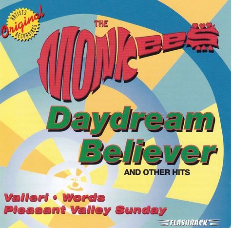 Daydream Believer And Other Hits - 1998 Moonage Daydream Poster, 103 Mercies Dragon Damnation, Monkees Album Covers, Dierks Bentley Lyrics, The Monkees Album Covers, Daydream Believer, Album Collection, Elements Tattoo, Michael Nesmith