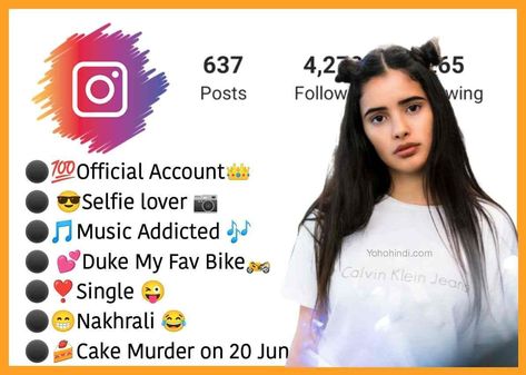 Bio For Girls, Bio Facebook, Bio For Facebook, Bio For Instagram, Facebook Bio, Vip Account, Instagram Bio Ideas, I Hate Love, Love Wallpaper Download