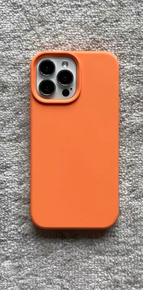 Orange Phone Case Aesthetic, Orange Iphone Case, Orange Phone Case, Phone Case Diy Paint, Orange Phone, Boo Basket, Phone Inspo, Iphone Obsession, Orange Baby