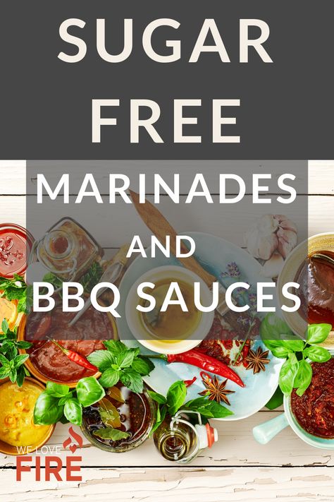 Get inspired by this summer’s best SUGAR-FREE marinades and BBQ sauces for every diet! #grilling #sauce #diet #bestmarinade #bbqsauce #ilovesummer #sugarfree Sugar Free Chicken Marinade, Sugar Free Bbq Sauce Recipe, Best Marinades, Asian Marinade For Chicken, Home Made Bbq Sauce, Brisket Marinade, Chicken Kabob Marinade, Healthy Chicken Marinade, Soy Sauce Marinade