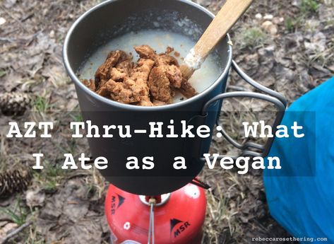 Vegan Hiking Snacks, Hadrian Wall, Backpack Food, Vegan Backpacking Food, Arizona Trail, Hiking 101, Vegan Camping Food, Backpacking Recipes, Granola Life