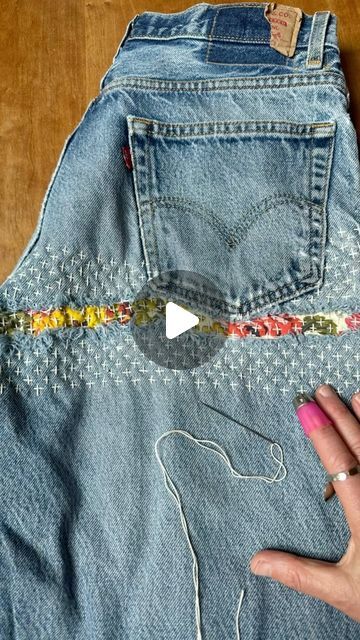 Rachel Barclay on Instagram: "Let’s mend with the geometric hand-stitches of Sashiko Japanese Embroidery! ♻️🪡✂️🧵@thequilttree 💙Sunday, Sept 15, 12:30-4:30 Interlocking running stitches strengthen and decorate textiles whether clothing, home goods, or accessories. Bring in something from home to mend or simply explore Sashiko patterns on a sampler patch. All skill levels welcome. All tools and materials provided. www.thequilttree.com #mending #stitching #handstitched #handstitching #slowfashion #sashiko #denim #quiltshop #slowstitching #slowstitch #fabricshop #nyackny #workshop #sashikomending" Sashiko Patterns, Denim Repair, Sashiko Pattern, Hand Stitches, Japanese Embroidery, Slow Stitching, Running Stitch, Fabric Shop, Quilt Shop