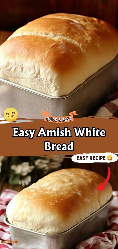 Easy Amish White Bread Creamed Chicken And Biscuits, Amish White Bread Recipe, Chicken And Biscuits Casserole, Creamed Chicken, Amish Bread Recipes, Easy White Bread Recipe, Pepperoni Pizza Casserole, Soft Bread Recipe, Amish White Bread