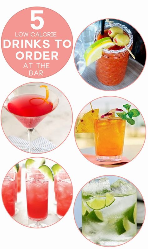 5-low-calorie-drinks-to-try-alcohol Low Cal Drinks, Low Calorie Alcoholic Drinks, Low Carb Protein Bars, Low Calorie Cocktails, Best Protein Bars, Drinks Ideas, Eat Healthy Food, Cranberry Vodka, Protein Bars Homemade