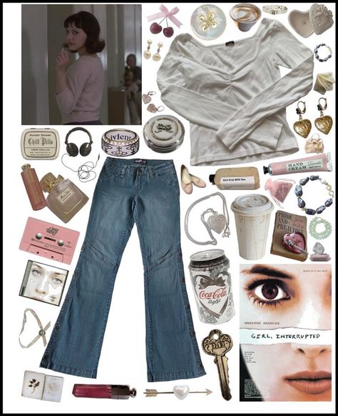 girl, interrupted (1999) Outfit | ShopLook Daisy Girl Interrupted Outfit, Daisy Randone Outfit, Femcel Aesthetic Outfits, Girl Interrupted Outfits, 2000s Autumn, Light Coquette, Daisy Randone, Autumn Coquette, Vintage Americana Aesthetic