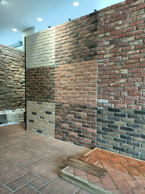 Cob House Interior, Clubhouse Design, House Awnings, Mountain Home Exterior, Mountain Interiors, Interior Brick, Brick Interior Wall, Stone Wall Design, Stone Interior