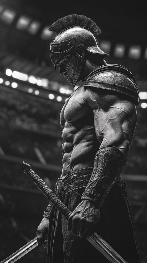 Spartan Warrior Tattoo Design, Gladiator Warrior, Berlin Underground, Ancient Sparta, Badan Ideal, Warriors Pictures, Assassins Creed Game, Game Card Design, Vagabond Manga