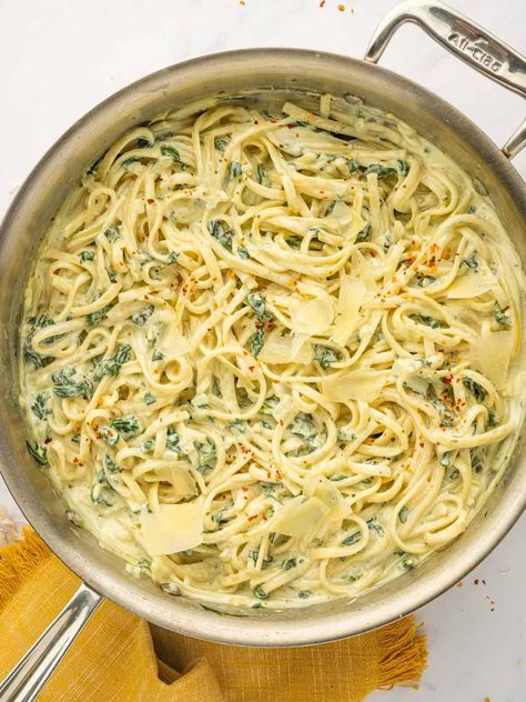 Boursin Cheese Pasta Recipe – Cookin' with Mima Pasta Recipes Linguine, Boursin Cheese Pasta, Fettuccine Recipes, Cheese Pasta Recipes, Linguine Recipes, Boursin Cheese, Tasty Pasta, Perfect Pasta, Cheese Pasta