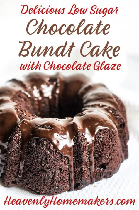 You are going to love this Delicious Low Sugar Chocolate Bundt Cake with Chocolate Glaze, and the recipe comes just in time for Valentine's Day! Mini Chocolate Bundt Cakes, Chocolate Bundt Cakes, Mini Bundt Cakes Recipes, Bundt Cake Recipes, Chocolate Bundt, Mini Bundt, Mini Bundt Cakes, Chocolate Bundt Cake, Decadent Chocolate Cake