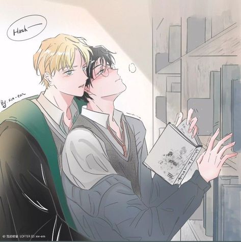 Darry Fanart, Harry Potter Curses, Draco Malfoy Fanart, Drarry Fanart, Harry Draco, Gay Harry Potter, Harry Potter Artwork, Harry Potter Comics, Harry Potter Ships