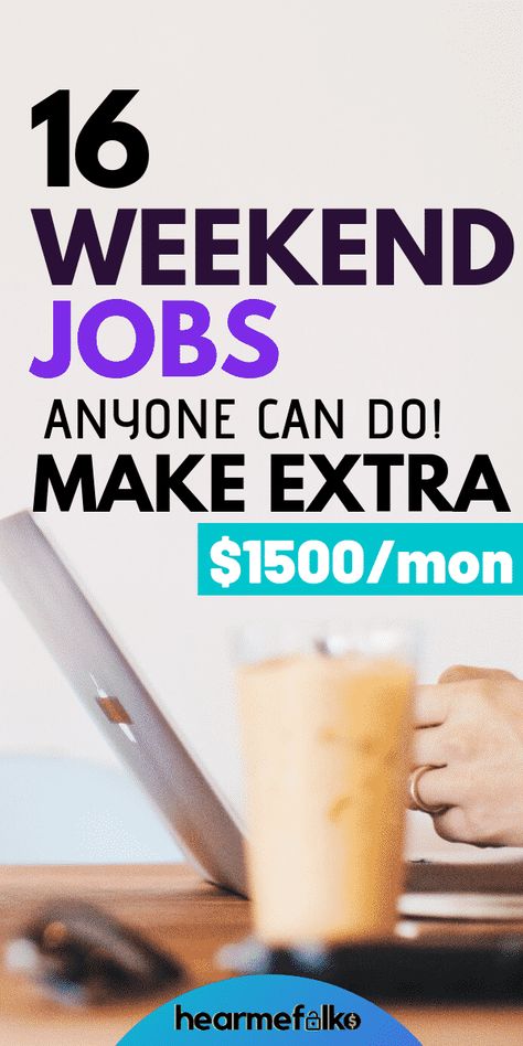 Looking to make extra bucks? Here's an epic list of flexible weekend jobs, part-time work ideas, you can do from anywhere and earn big! Weekend Jobs, Stay At Home Jobs, Making Extra Cash, Social Media Jobs, Part Time Jobs, Earn Money From Home, Make Money Fast, Extra Cash, Remote Jobs