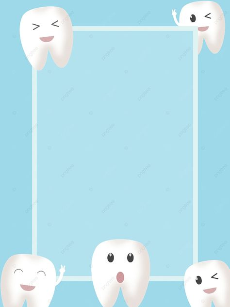 Love Tooth Day Cartoon Lovely Tooth Frame Background Wallpaper Of Love, Teeth Background, Tooth Background, Tooth Wallpaper, Dental Cover, Dental Pictures, Dental Wallpaper, Cute Tooth, Baby Art Projects