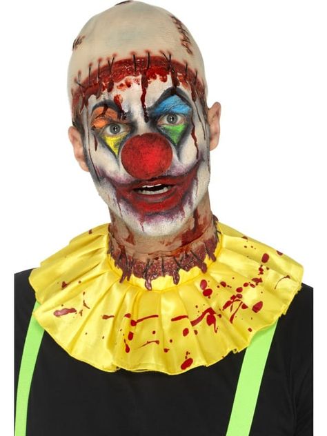 Latex Creepy Clown Instant Kit Clown Accessories, Scary Clown Makeup, Creepy Carnival, Halloween Circus, Bald Cap, Clown Nose, Clown Halloween, Halloween Clown, Scary Clowns