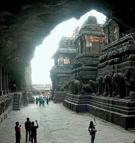 Untitled Kailash Temple, Kailasa Temple, Ellora Caves, India Travel Places, Temple India, Indian Temple Architecture, Hindu Temples, Amazing India, Temple Architecture