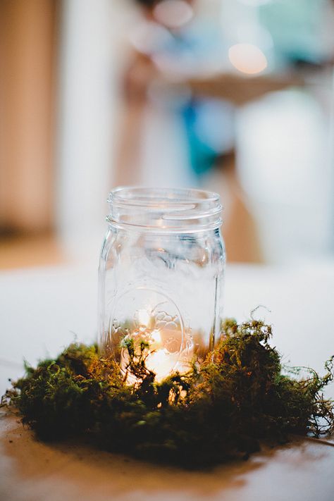 Enchanted Forest Centerpieces, Enchanted Forest Prom, Enchanted Forest Decorations, Enchanted Forest Party, Enchanted Forest Theme, Mason Jar Candle Holders, Prom Themes, Forest Party, Garden Theme Wedding