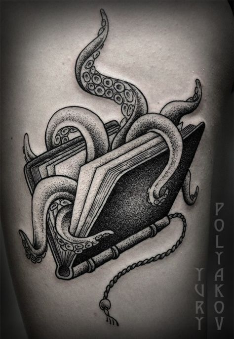 Siren Tattoos, Tentacle Tattoo, Tattoo Octopus, Cthulhu Tattoo, Oni Tattoo, Animals Tattoos, Octopus Tattoos, Ocean Tattoos, Octopus Tattoo