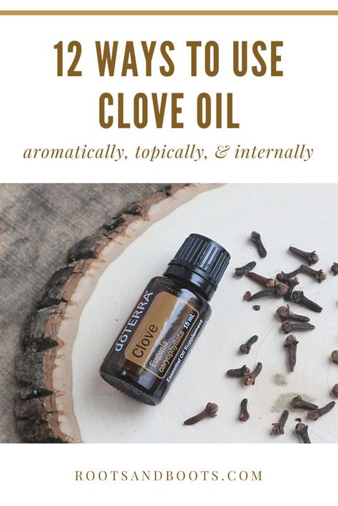 There are numerous clove essential oil uses and benefits you can take advantage of including using it for oral health. Read about the clove oil benefits and uses #cloveoil #cloveessentialoil #cloveessentialoiluses #cloveessentialoilbenefits #essentialoils #essentialoiluses #essentialoilbenefits #oralhealth Cloves Benefits For Skin, Clove Oil Uses, Clove Oil For Teeth, Oils For Breathing, Clove Oil Benefits, Clover Oil, Cloves Health Benefits, Skin Fungus, Essential Oils For Breathing