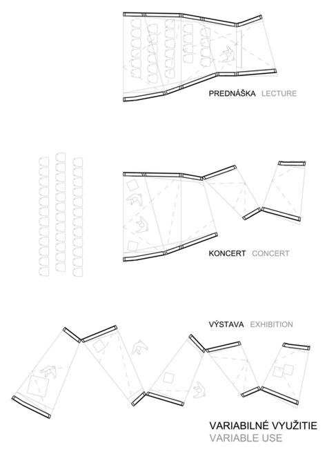 Gallery of BA_LIK / Vallo Sadovsky Architects - 7 Module Architecture, Cedric Price, Tactical Urbanism, Inspirational Architecture, Temporary Architecture, Plaza Design, Commercial And Office Architecture, Architecture Portfolio Design, Pavilion Design